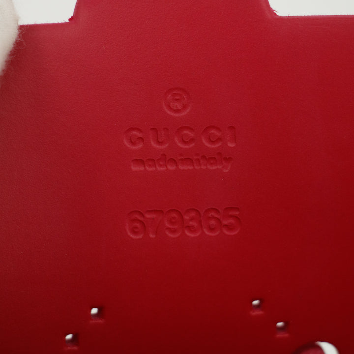 Gucci GG Monogram Rubber Pink Tote  #5273