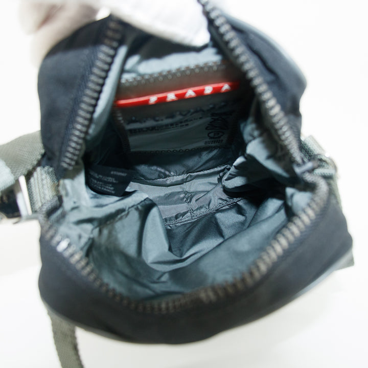 Prada Sport Nylon Black Multi Pocket Crossbody Bag #5283