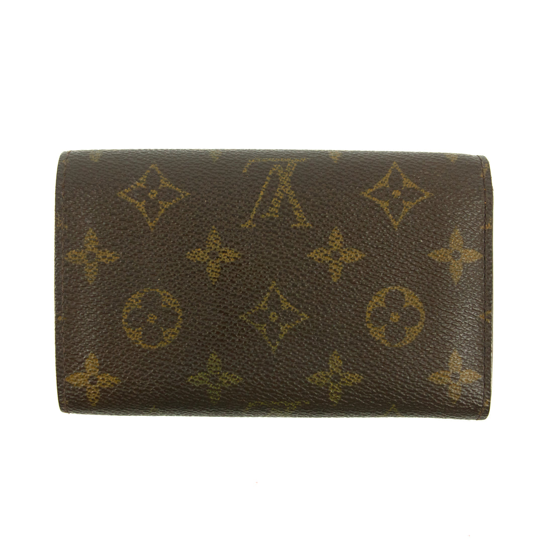 Louis Vuitton Monogram Canvas Brown Porte Tresor Wallet Wallet #5400