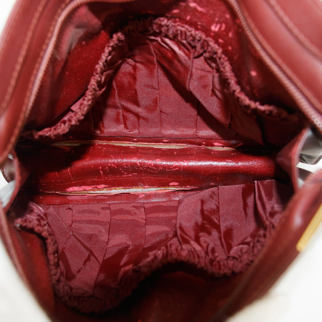 Cartier Must de Cartier Red Leather Portfolio Clutch  #5746