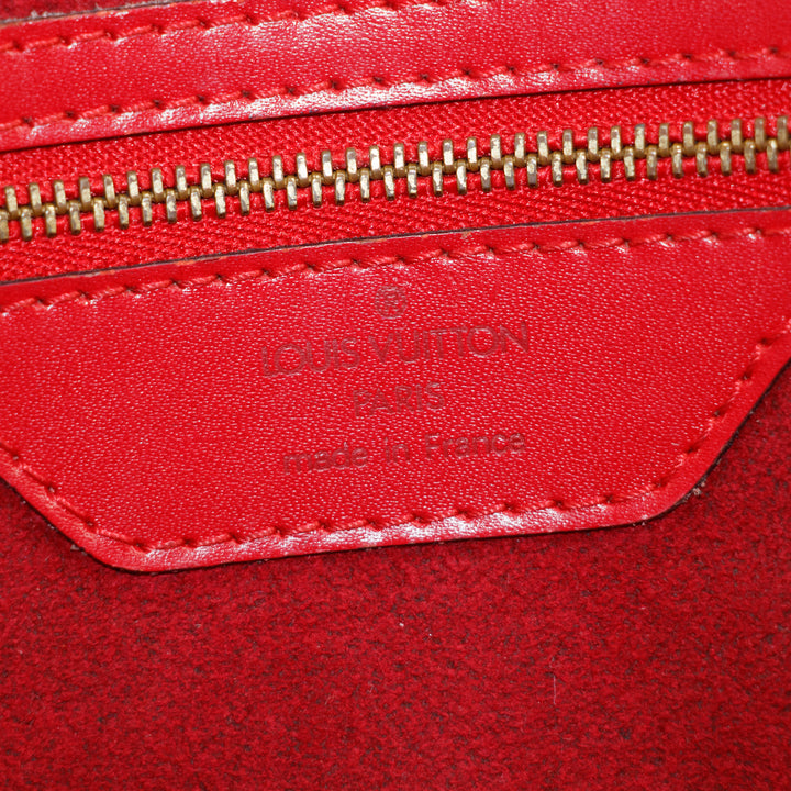 Louis Vuitton Red Epi Saint Jacques Shoulder Bag #5785