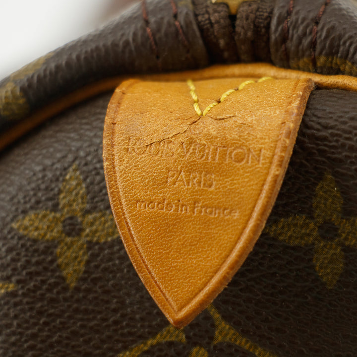 Louis Vuitton Monogram Canvas Brown Keepall 45 Boston Bag #6027