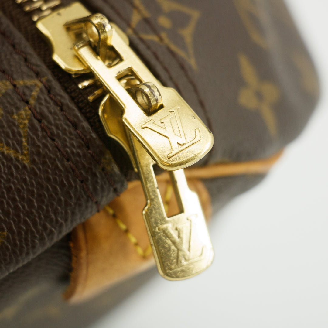 Louis Vuitton Monogram Canvas Brown Keepall 45 Boston Bag #6027