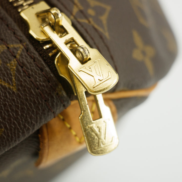 Louis Vuitton Monogram Canvas Brown Keepall 45 Boston Bag #6027