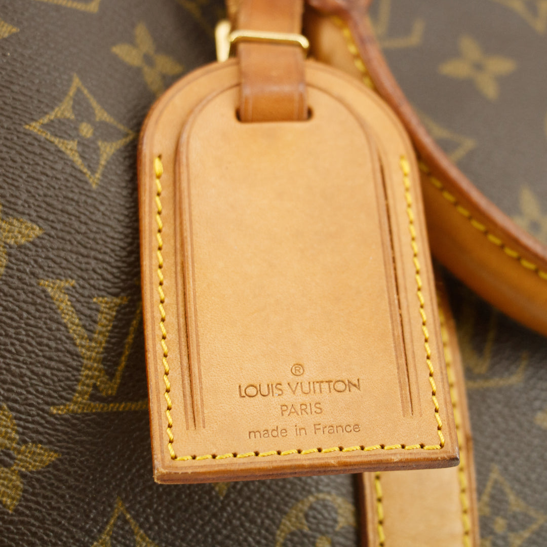 Louis Vuitton Monogram Canvas Brown Keepall 45 Boston Bag #6027