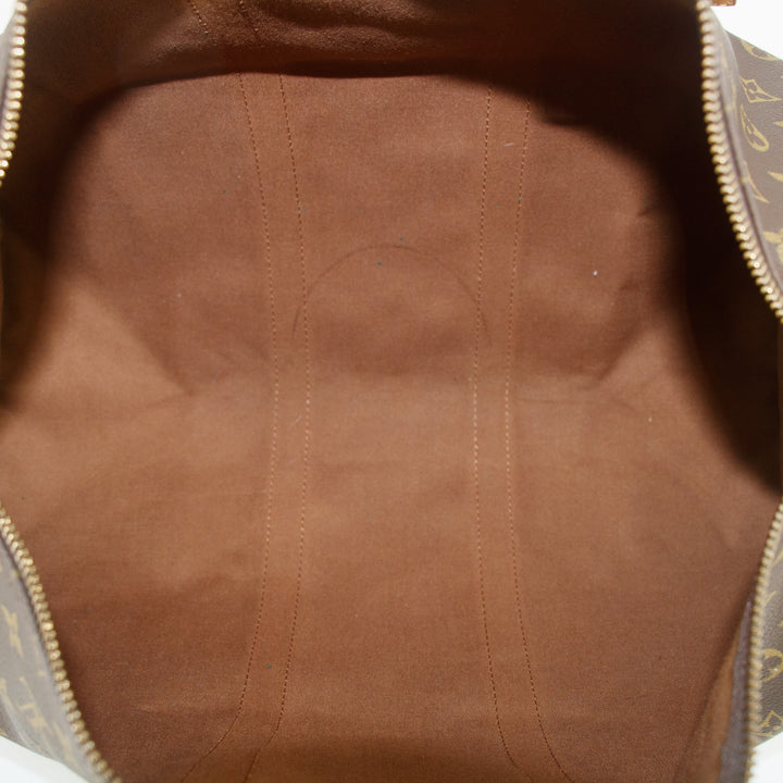 Louis Vuitton Monogram Canvas Brown Keepall 45 Boston Bag #6027