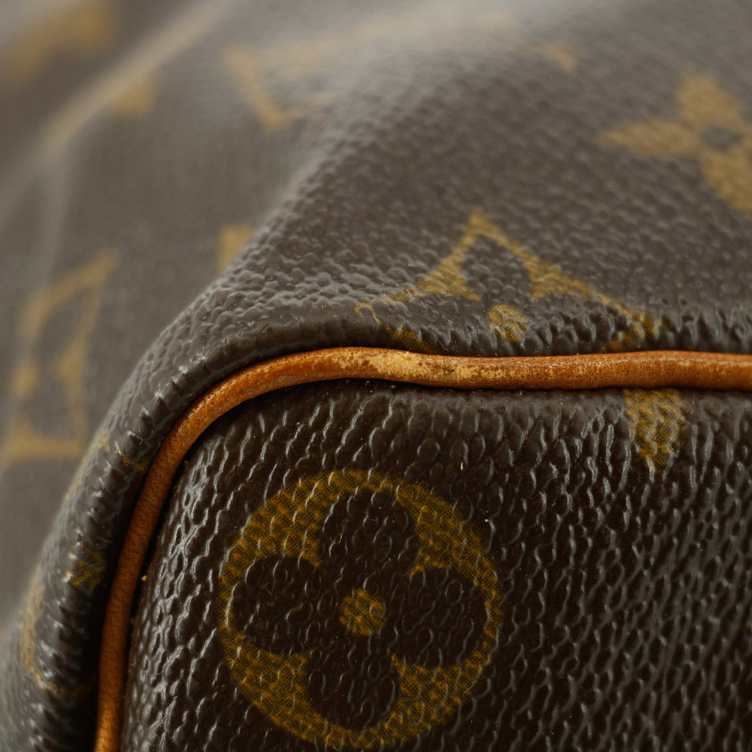 Louis Vuitton Monogram Canvas Brown Speedy 40 Handbag #6290