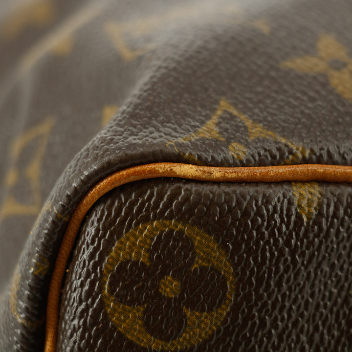 Louis Vuitton Monogram Canvas Brown Speedy 40 Handbag #6290