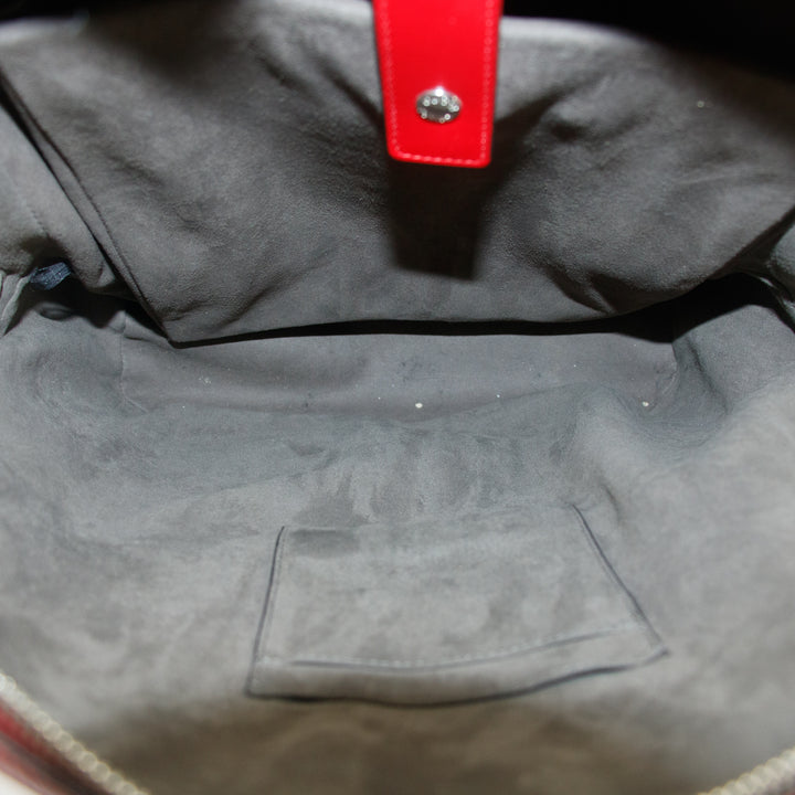 Gucci Red Guccisima Leather Backpack #7692