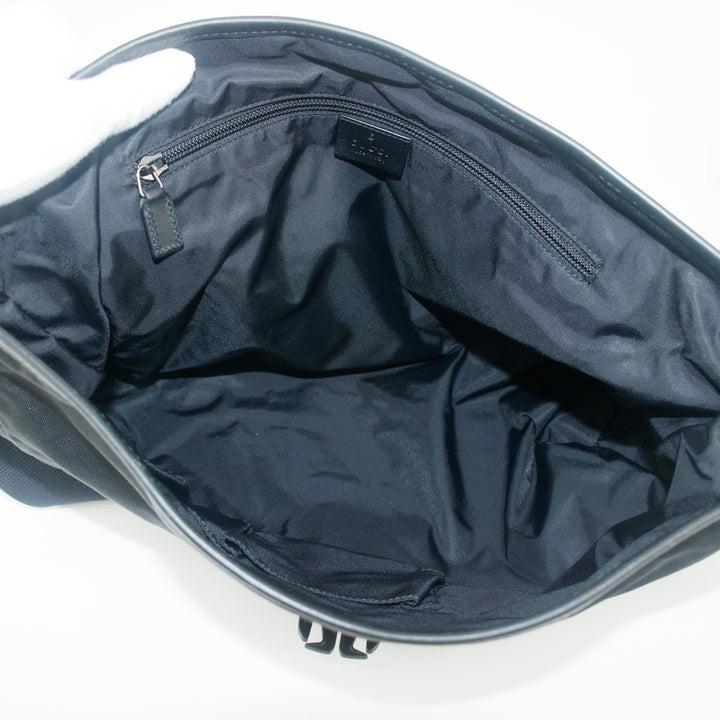 Gucci Black Nylon Tessuto Crossbody Bag #7705
