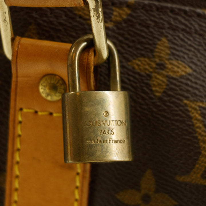 Louis Vuitton Mongoram Canvas Brown Keepall Boston Bag #8925