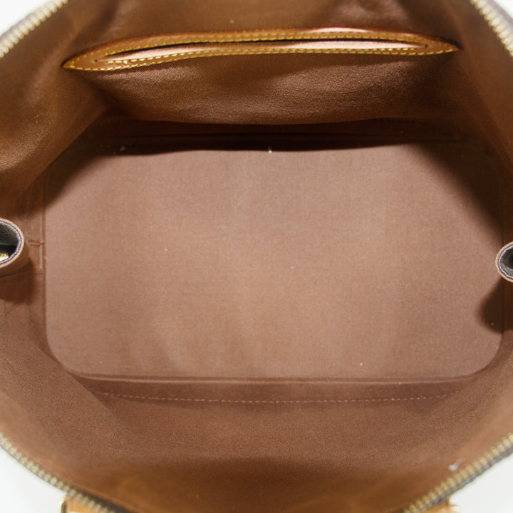 Louis Vuitton Monogram Canvas Brown Alma PM Tote Bag #8926