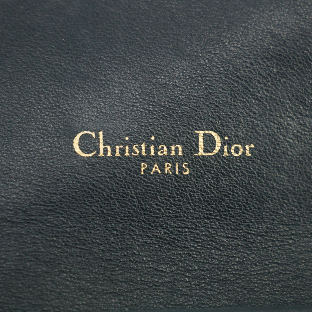 Christian Dior Saddle Navy Fabric 43-MA-0250 Shoulder Bag #9232