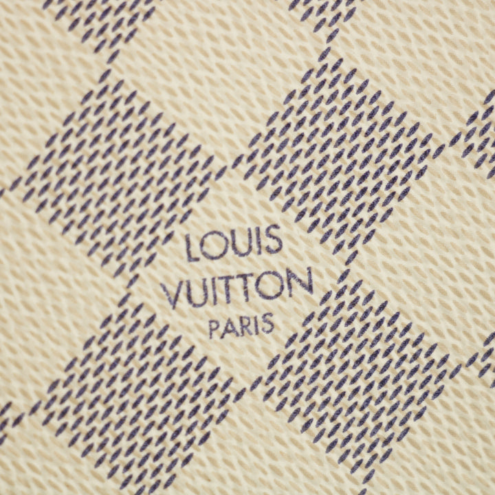 Louis Vuitton Damier Azur White Insert Pouch #9264