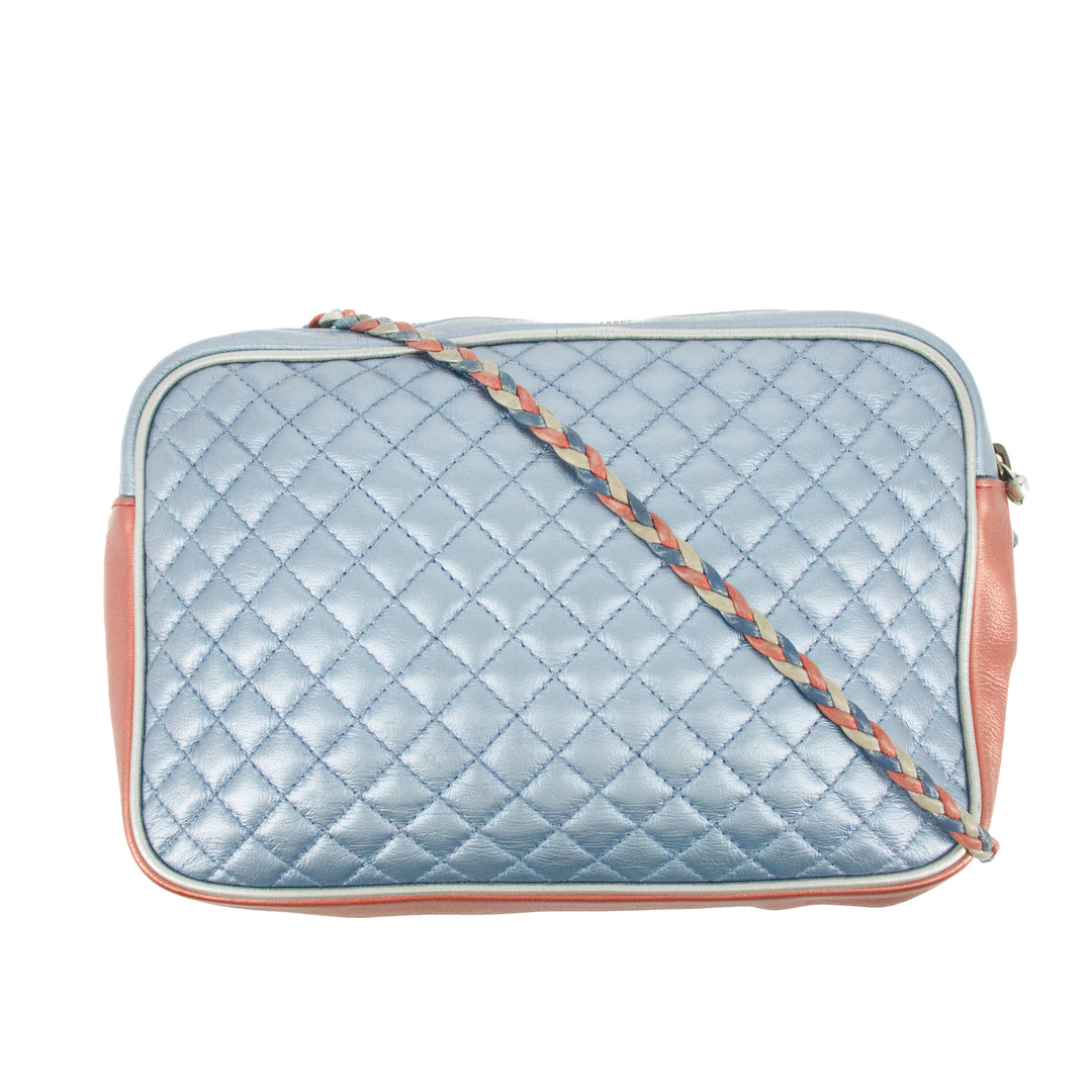 Gucci Multicolor Leather Blue x Red Crossbody Bag #9265
