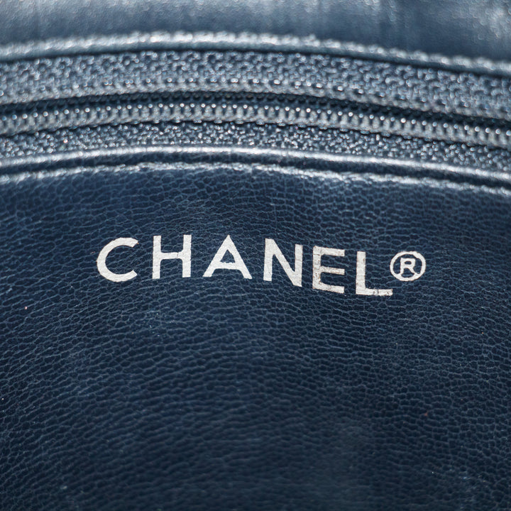 Chanel Lambskin Quilted Black Chain Shoulder Bag #9311