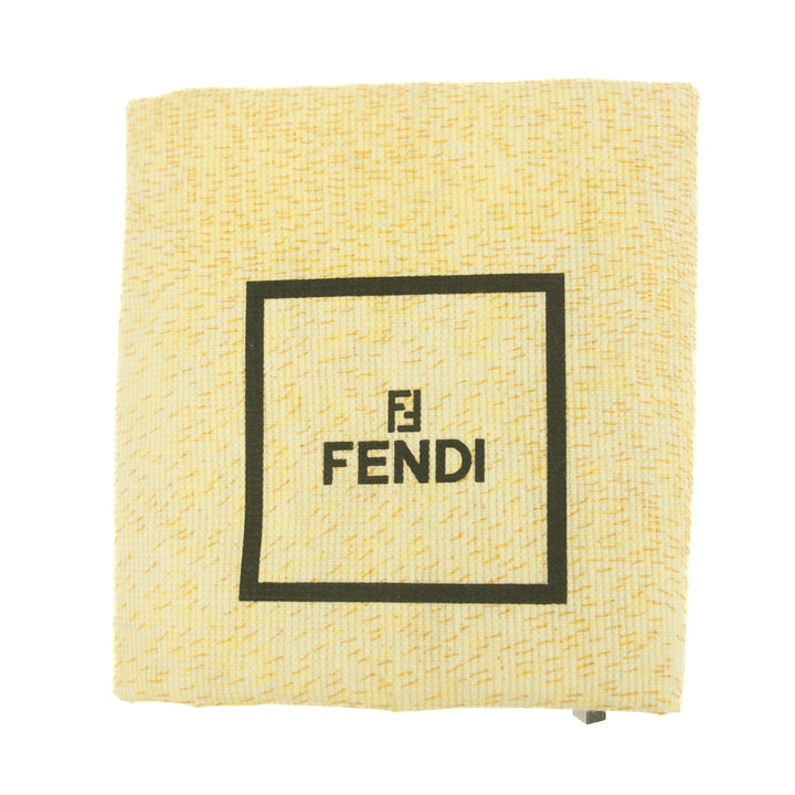 Fendi Vintage FF Zucca Pattern Canvas Shoulder Bag  #9348