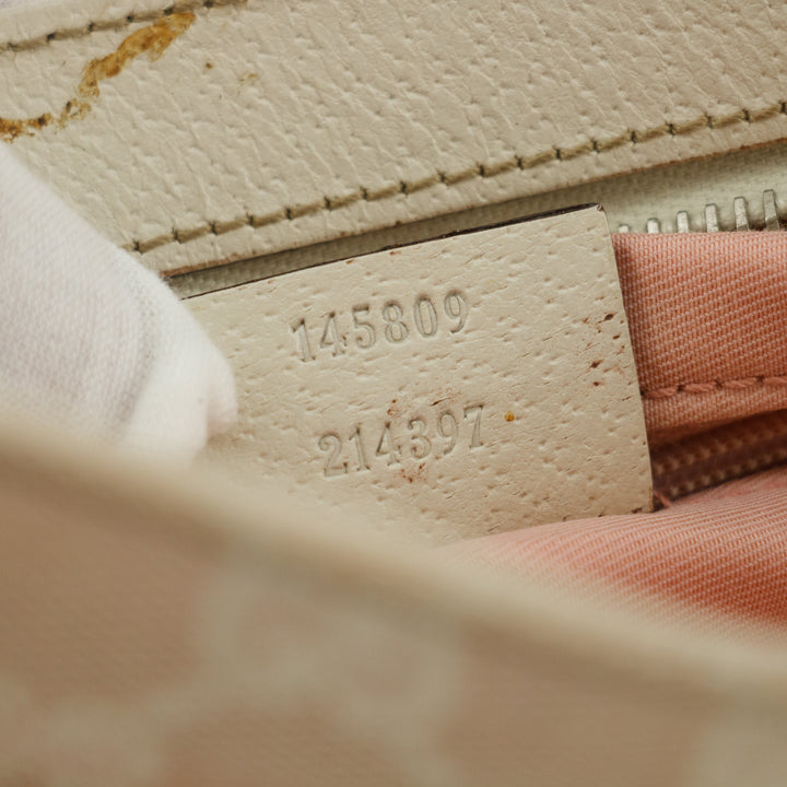 Gucci GG Canvas Pink Shoulder Bag #9399