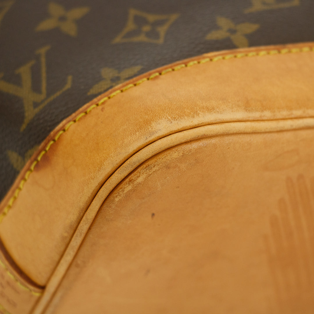 Louis Vuitton Monogram Canvas Brown Alma PM Tote Bag #9403