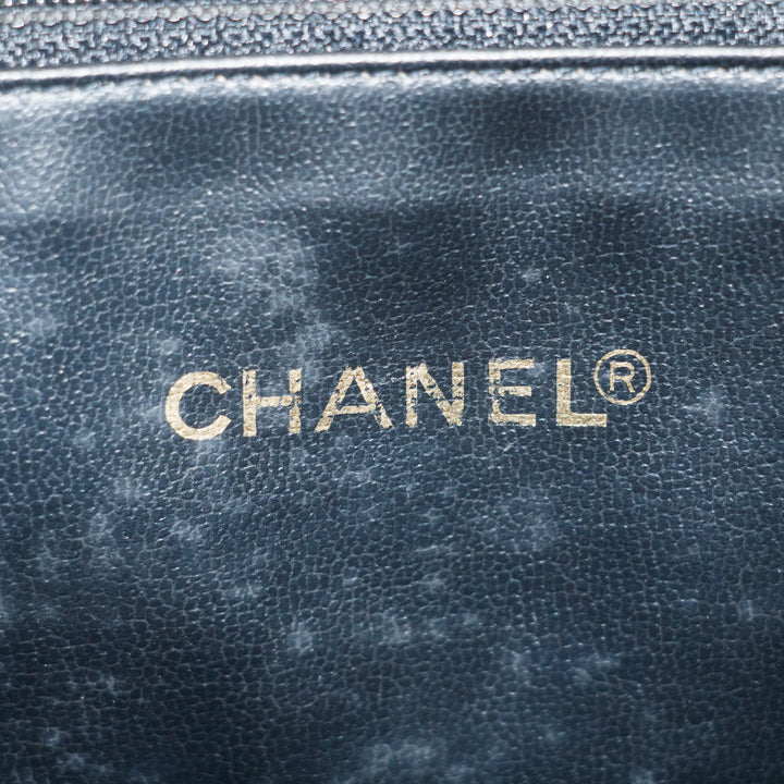 Chanel Black Lambskin V Stiched Shoulder Bag #9426