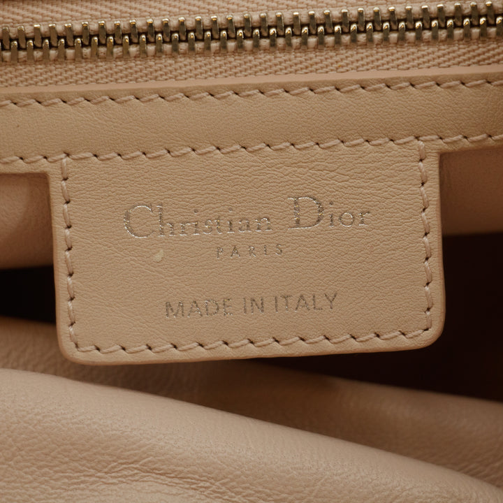 Christian Dior Ivory Canvas x Leather 2WAY Tote Bag #9994