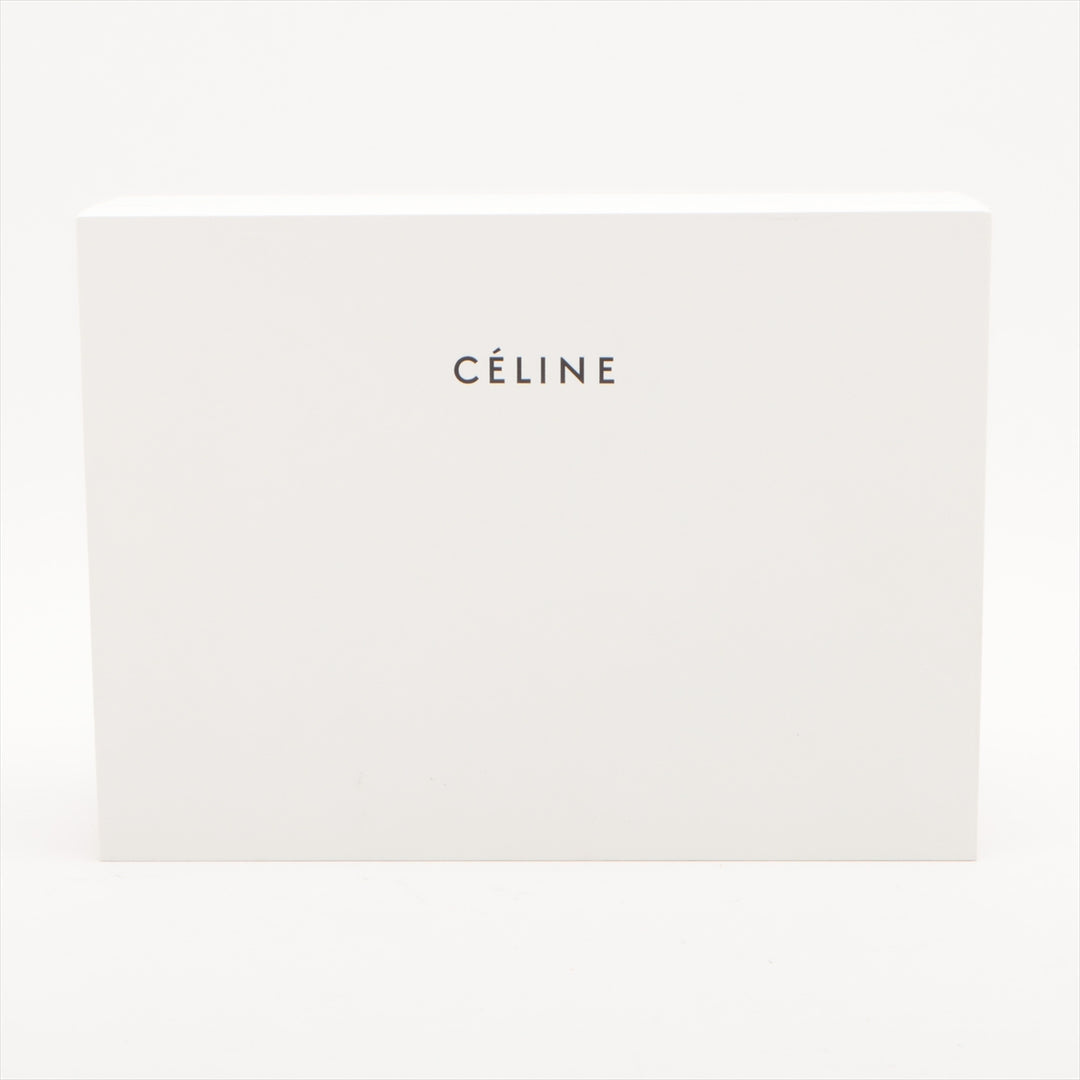 Celine Large Colorblock Pocket Envelope Wallet On A Chain Grey/Pink -SKU #2604