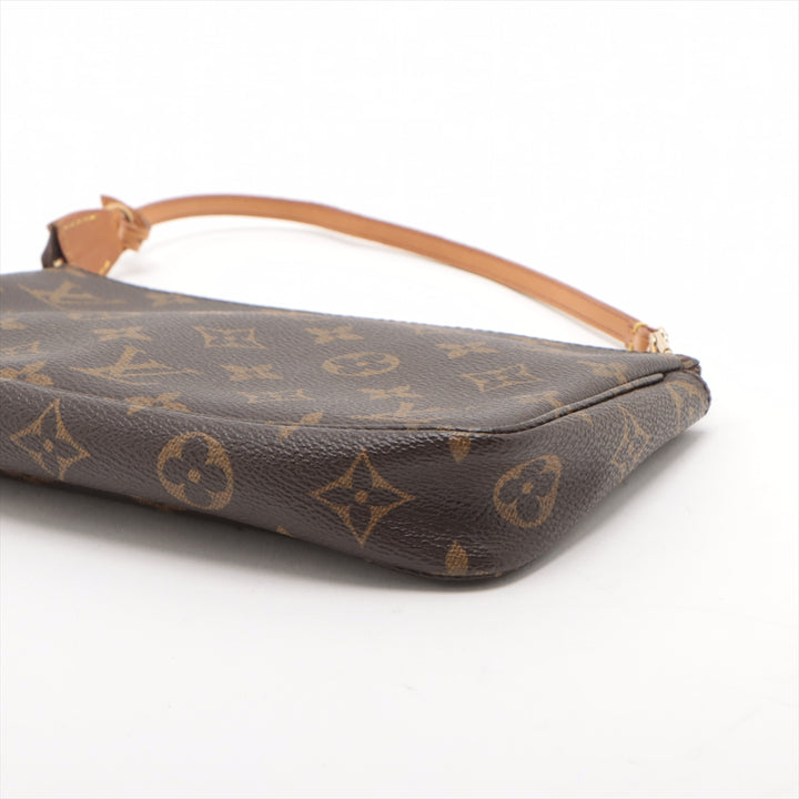 Louis Vuitton Monogram Canvas Pochette Accessories Brown Shoulder Bag #3261