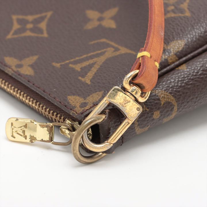 Louis Vuitton Monogram Canvas Pochette Accessories Brown Shoulder Bag #3269