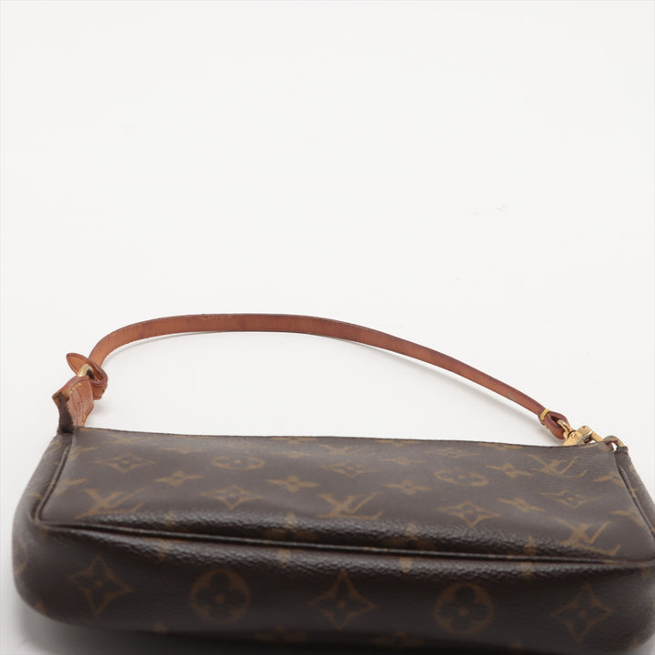 Louis Vuitton Monogram Canvas Pochette Accessories Brown Shoulder Bag #3269