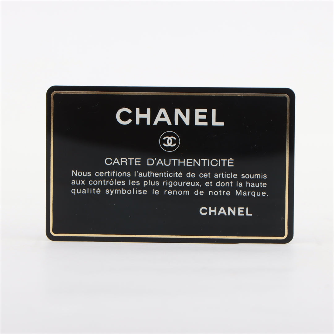Chanel Matelasse Lambskin Double Flap Double Chain Black Shoulder Bag 3 Series #3747