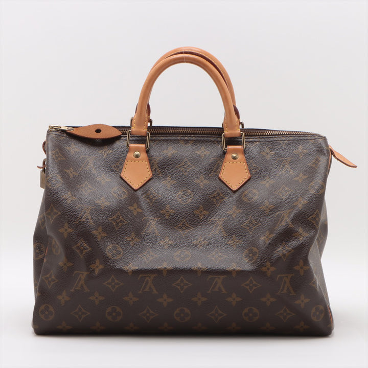 Louis Vuitton Brown Monogram Speedy 35 M41524 SP0964 #1727