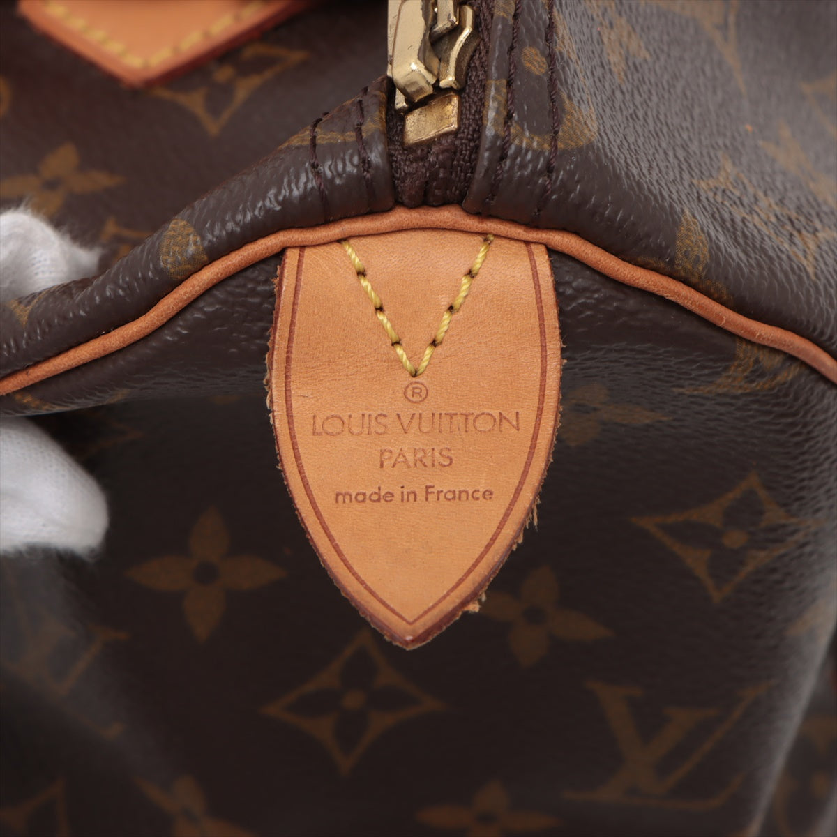 Louis Vuitton Brown Monogram Speedy 35 M41524 SP0964 #1727 – Bolt