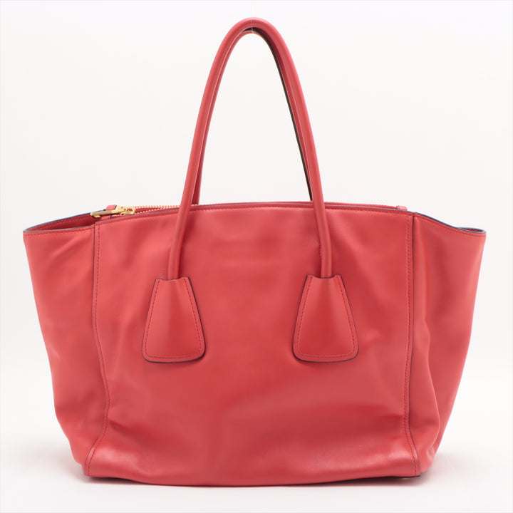 Prada 2 Way Vitello Twin Pocket Calf Tote Bag #1939