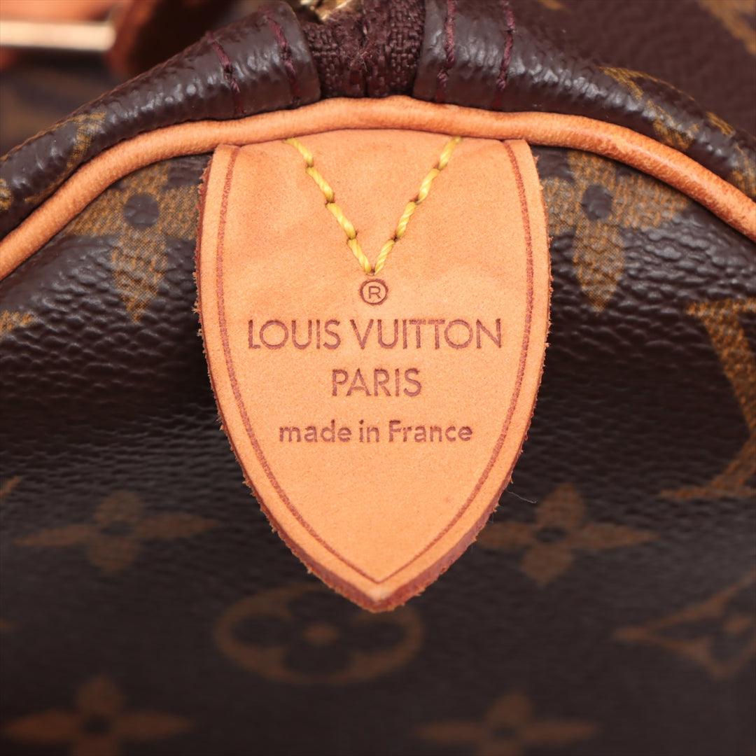 Louis Vuitton Monogram Brown Canvas Speedy 40 MB0011 #1936