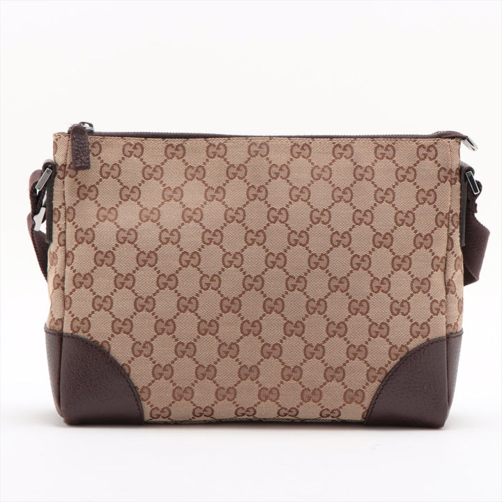 Gucci GG Canvas Shoulder Bag Beige / Brown #2159