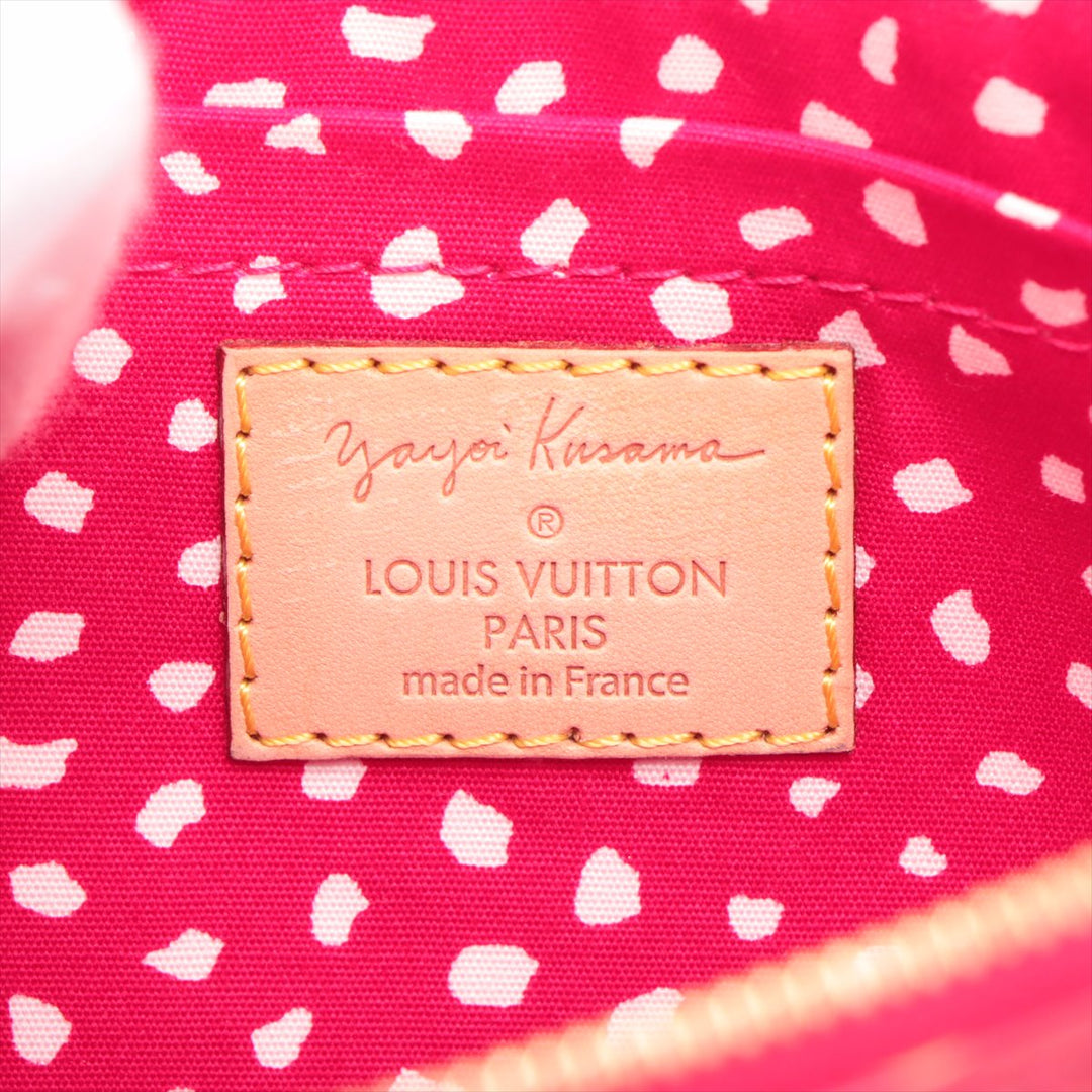 Louis Vuitton x Yayoi Kusama Vernis Pochette Accessories Red x White DR2172  #2449