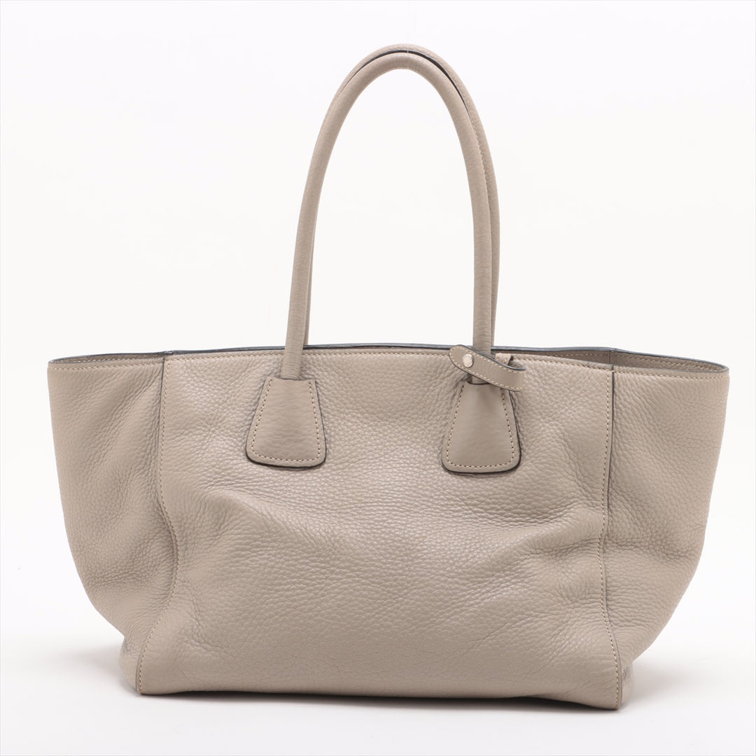 Prada Vitello Phenix Leather 2 Way Tote Bag Beige BN2795 #2518