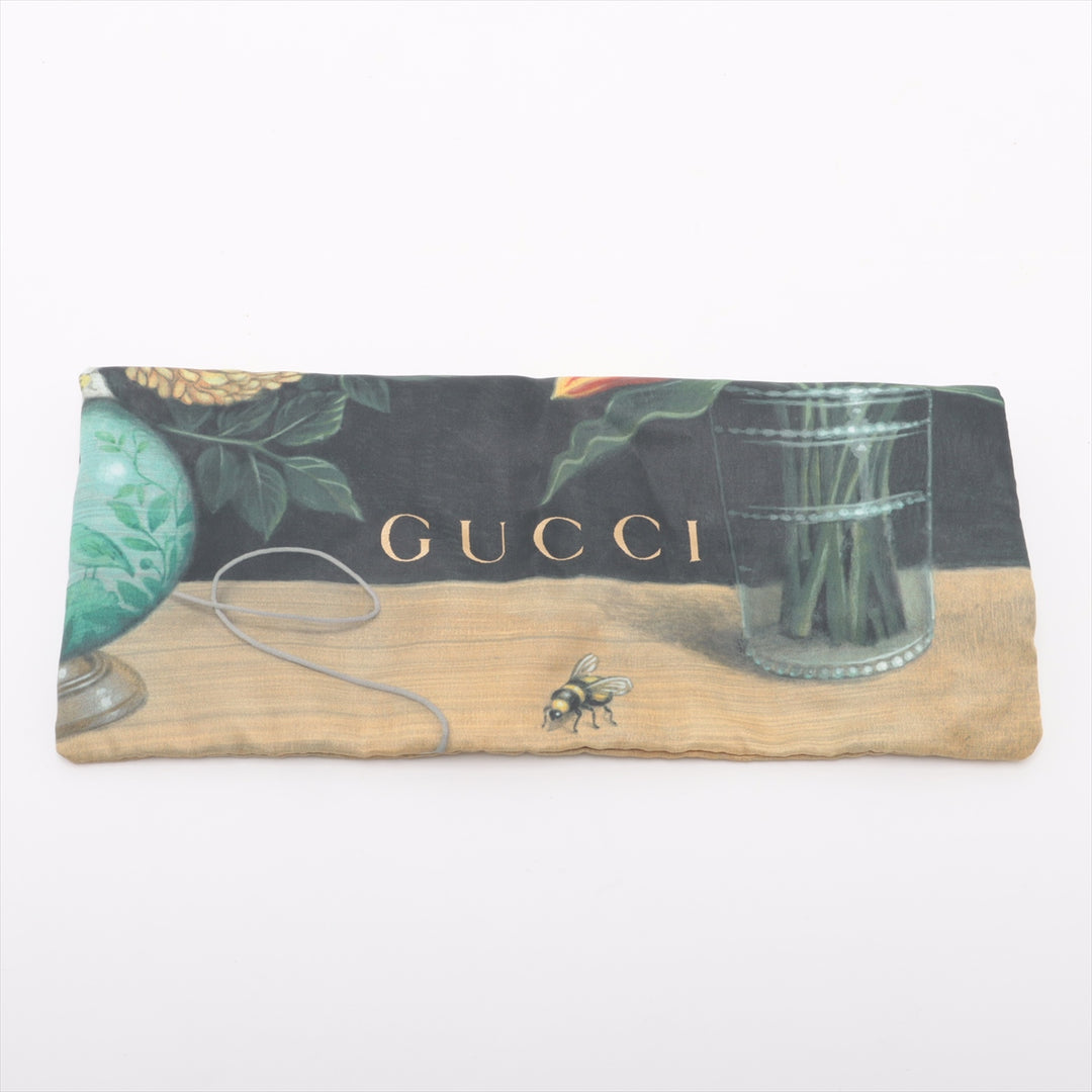 Gucci GG Marmont Velvet &amp; Leather Waist Bag Blue 476434  #2614