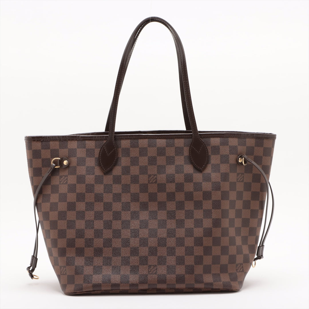 Louis Vuitton Damier Ebene Neverfull MM Shoulder Bag #2909