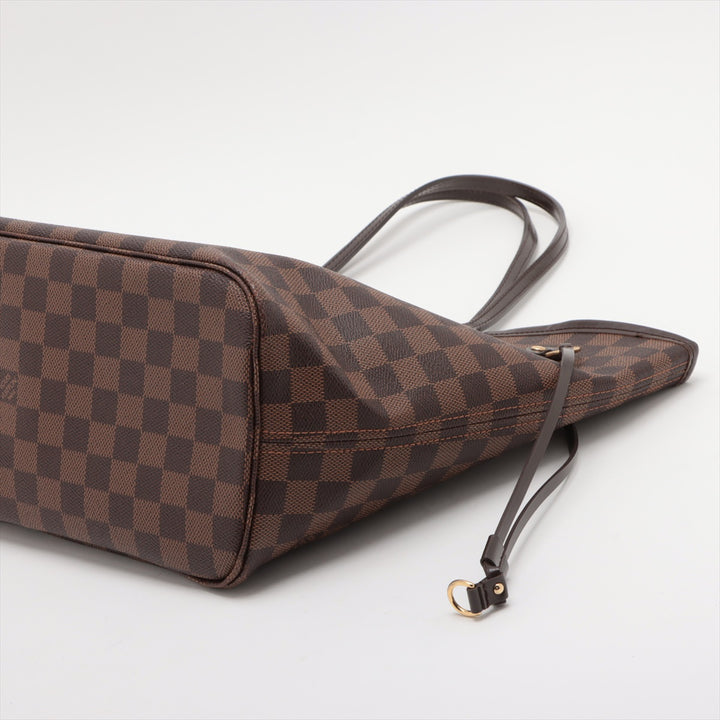 Louis Vuitton Damier Ebene Neverfull MM Shoulder Bag #2909