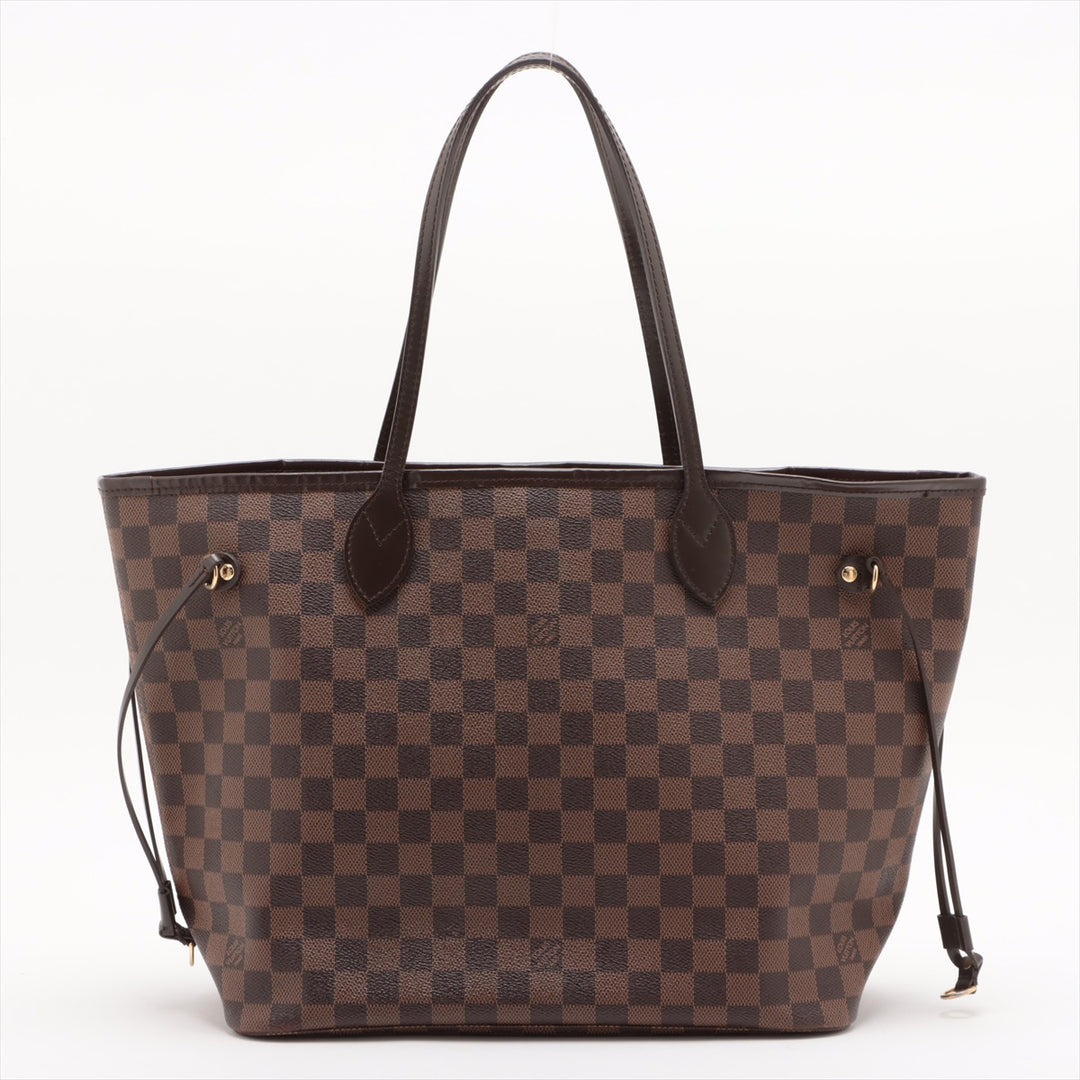 Louis Vuitton Damier Ebene Neverfull MM Shoulder Bag #2909