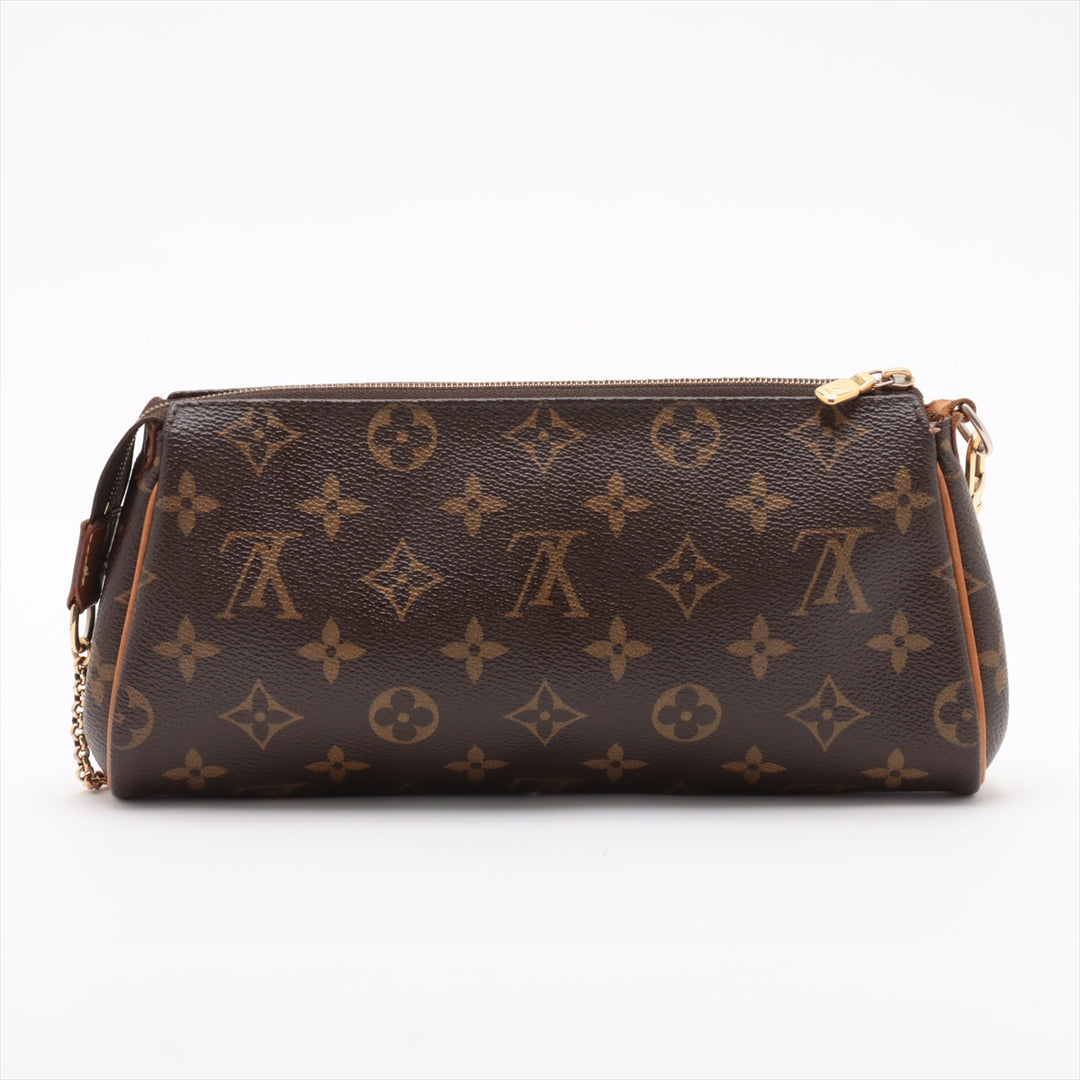 Louis Vuitton Monogram Canvas Eva Pochette Shoulder Bag #2901