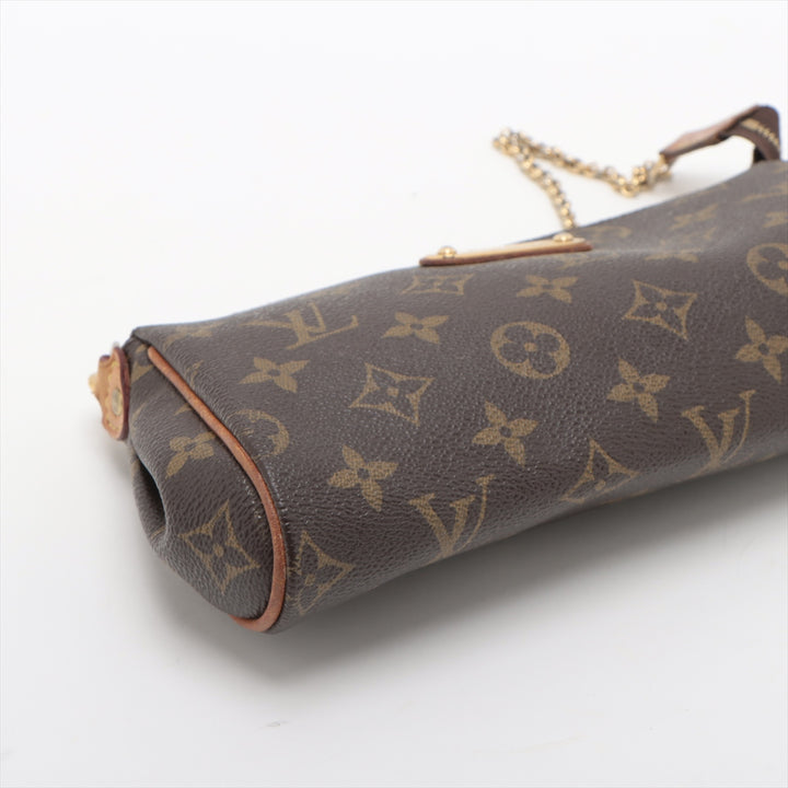 Louis Vuitton Monogram Canvas Eva Pochette Shoulder Bag #2899