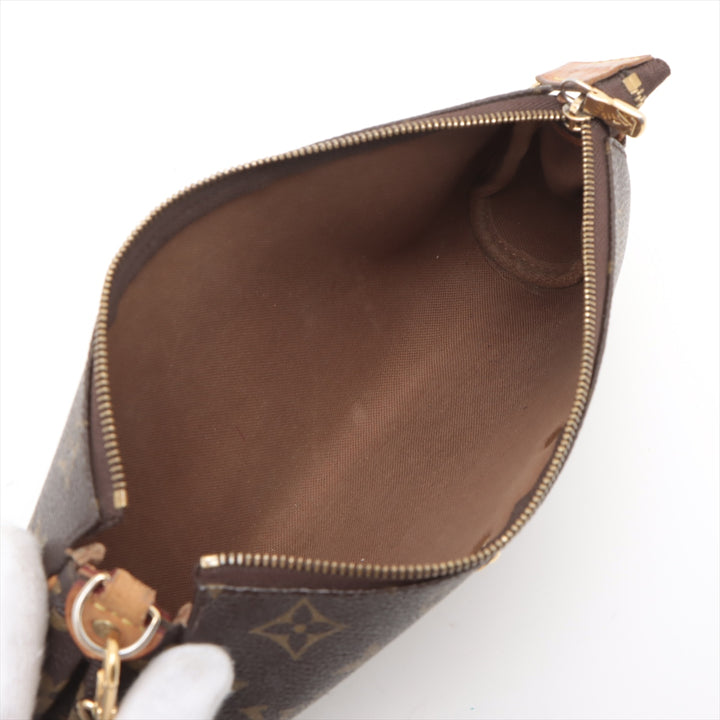 Louis Vuitton Monogram Canvas Eva Pochette Shoulder Bag #2899