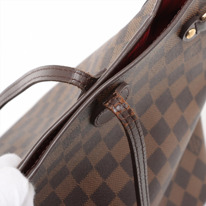 Louis Vuitton Damier Ebene Neverfull MM Shoulder Bag #3286