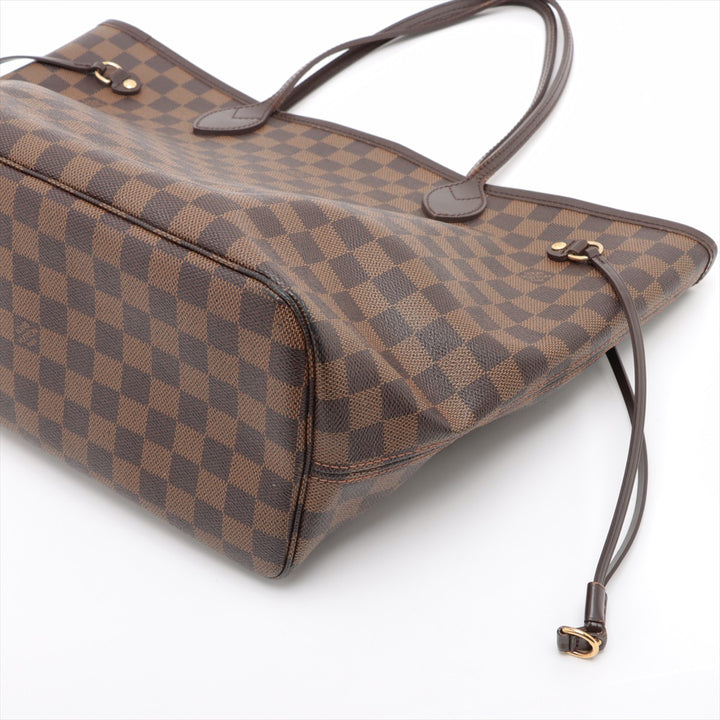 Louis Vuitton Damier Ebene Neverfull MM Shoulder Bag #3286