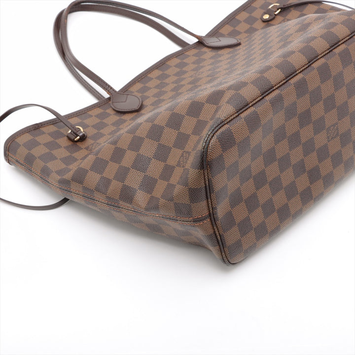 Louis Vuitton Damier Ebene Neverfull MM Shoulder Bag #3286