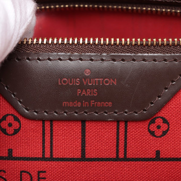 Louis Vuitton Damier Ebene Neverfull MM Shoulder Bag #3286