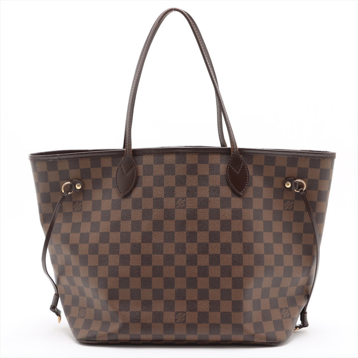 Louis Vuitton Damier Ebene Neverfull MM Shoulder Bag #3286