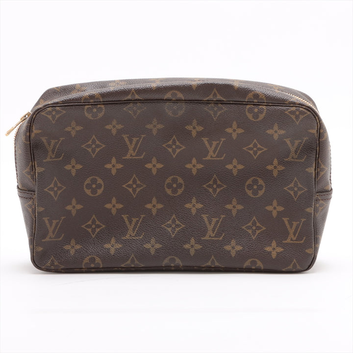 Louis Vuitton Monogram Canvas Trousse Toilette 28 Brown #3278